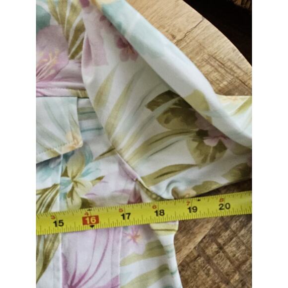 ALFRED DUNNER Tropical Floral Stretch Jacket Womens 6P Hawaiin Blooms EUC - Picture 9 of 9
